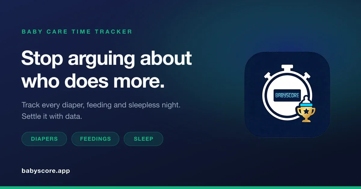 BabyScore Time Tracking App preview