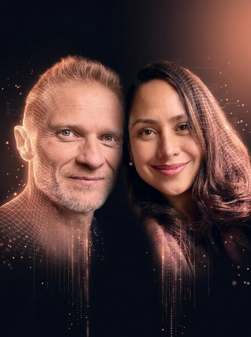 Josh Galt III and Gabriela Cruz, founders of Anabasis Intelligence
